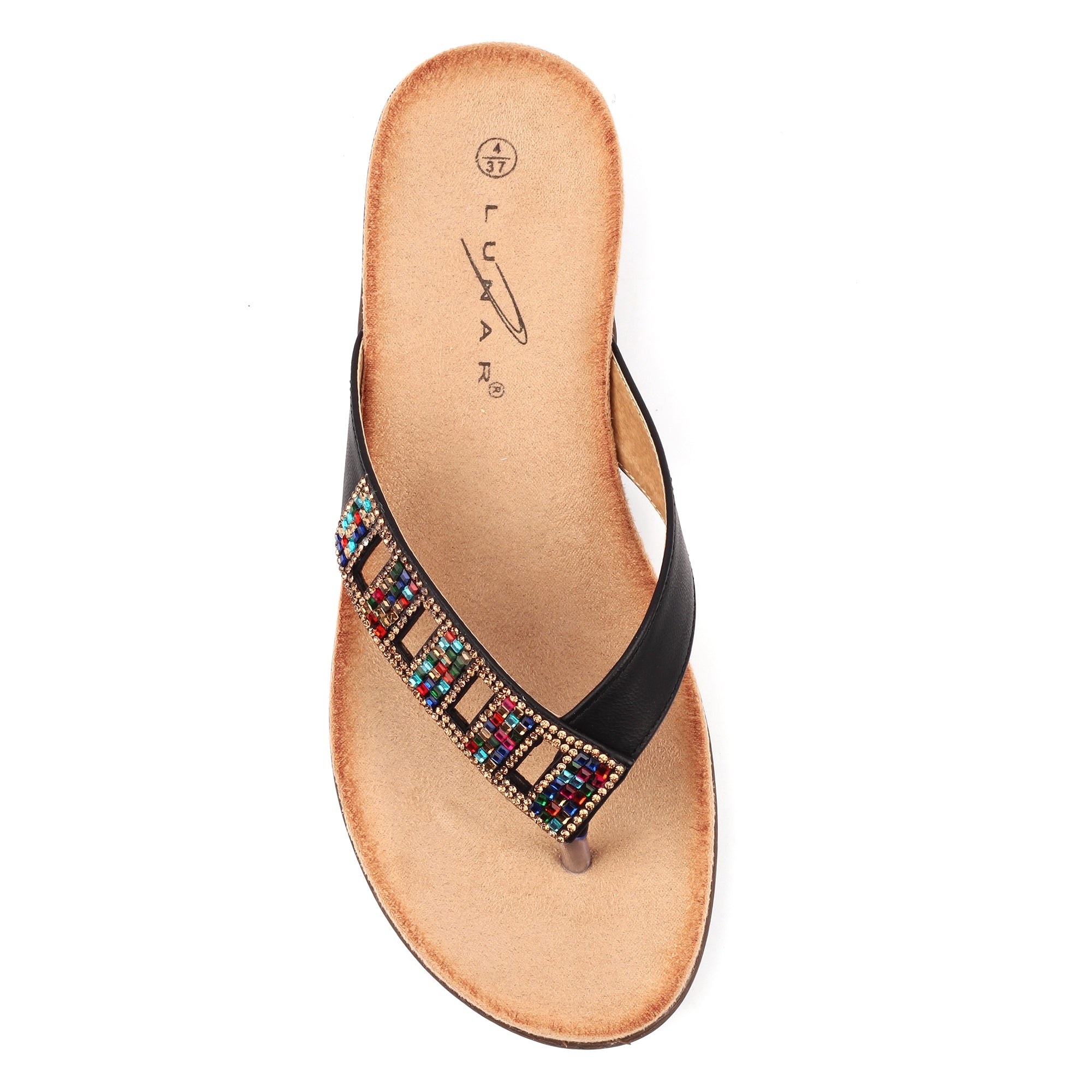 Abigail II Black Sandal