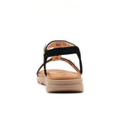 Drift Black Sandal