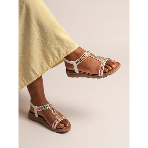 Drift White Sandal