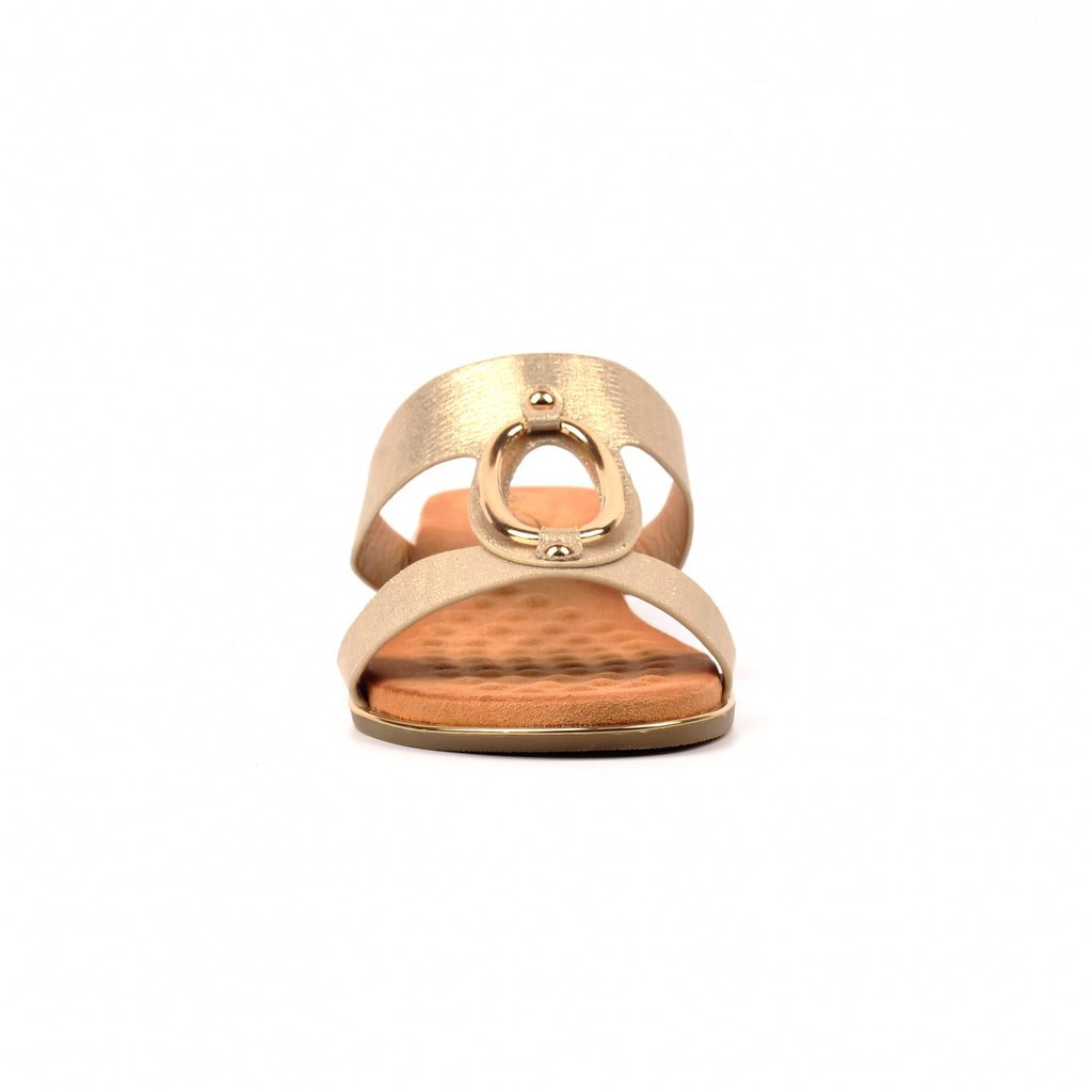 Claudia Gold Sandal