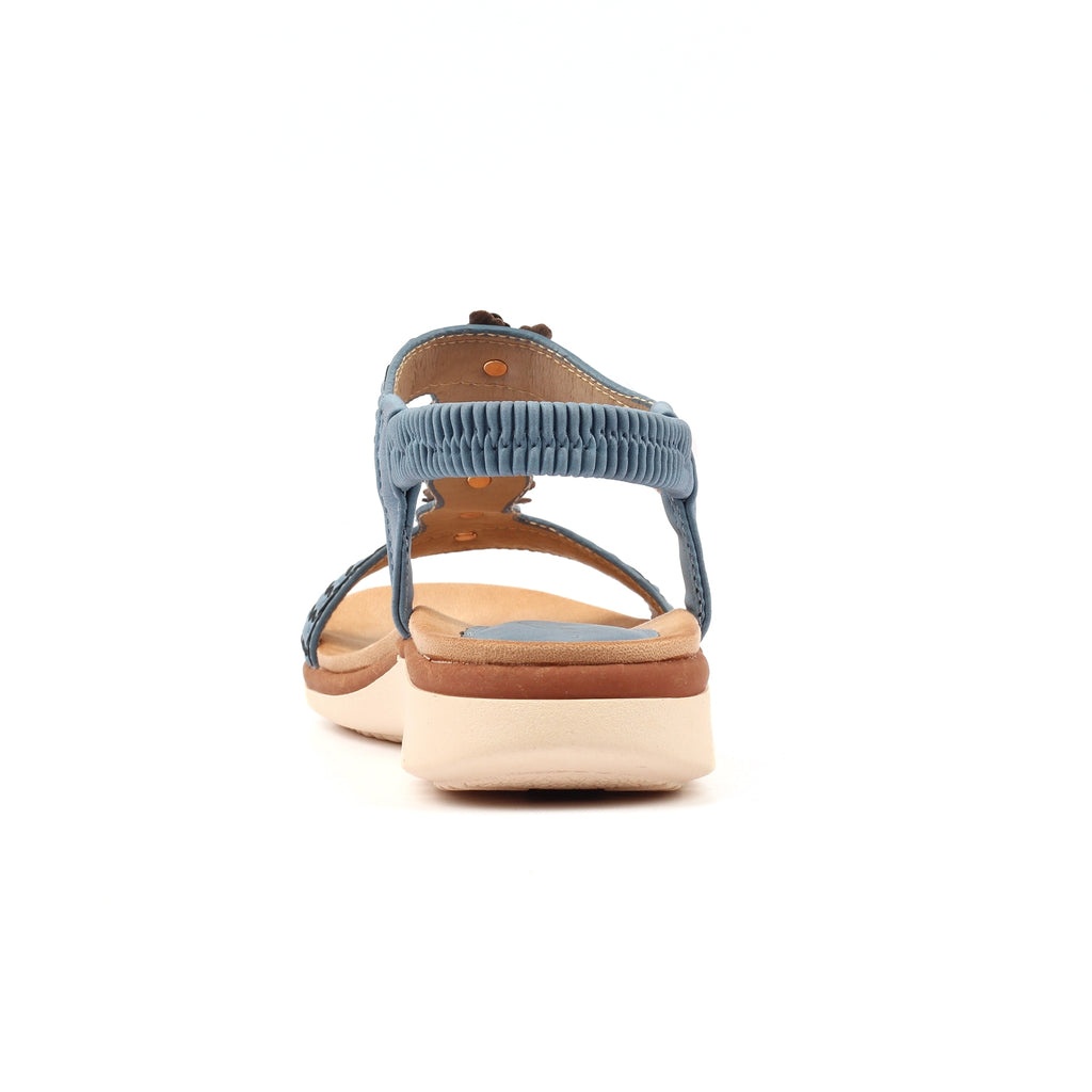 Clementine Blue Sandal