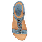 Clementine Blue Sandal