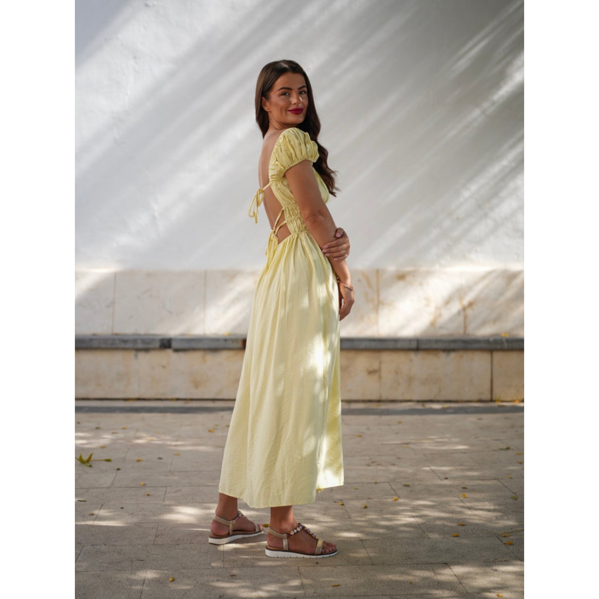 Tempo Gold Sandal