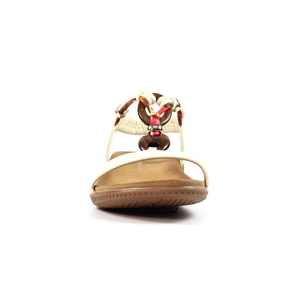 Brava White Sandal