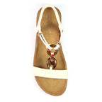 Brava White Sandal