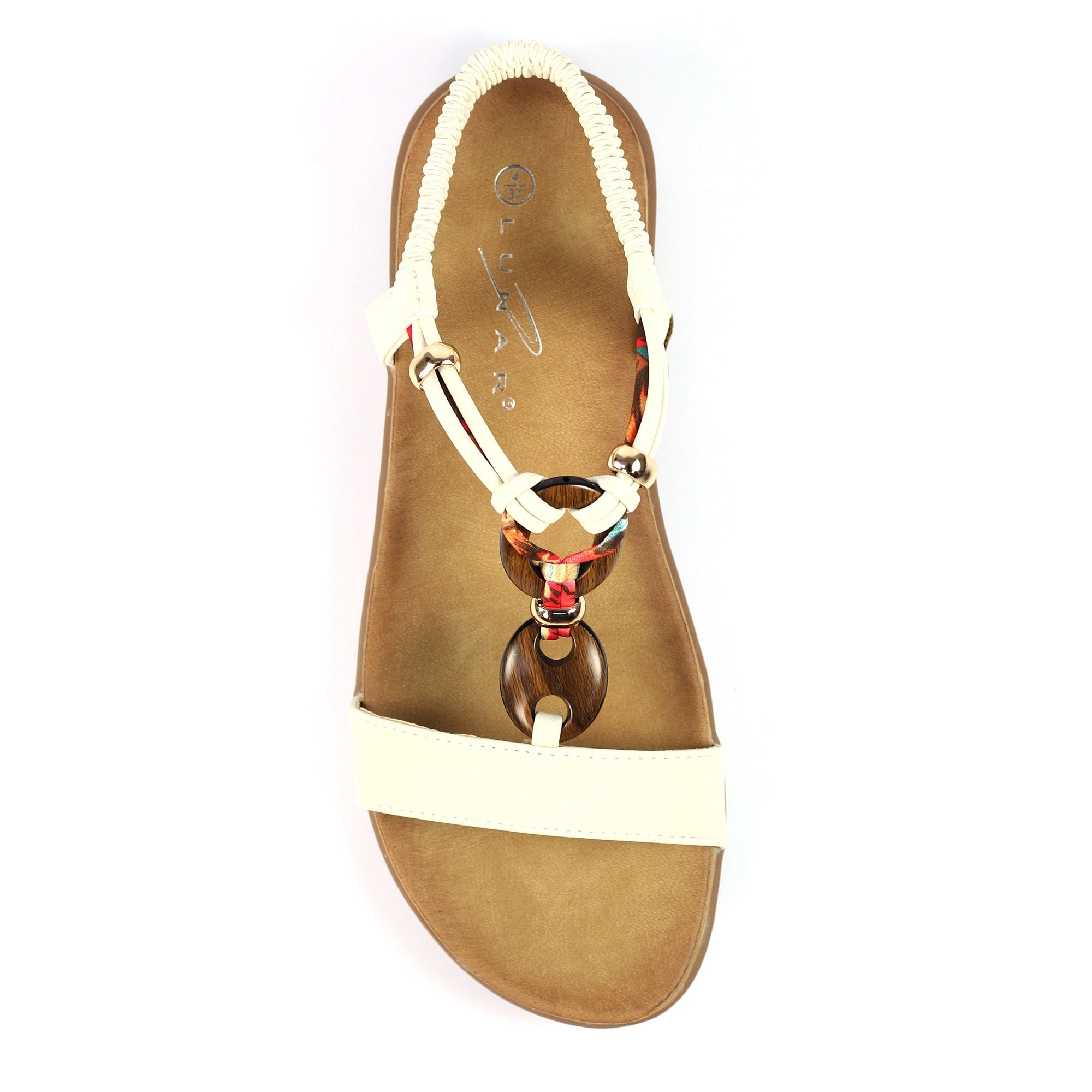 Brava White Sandal