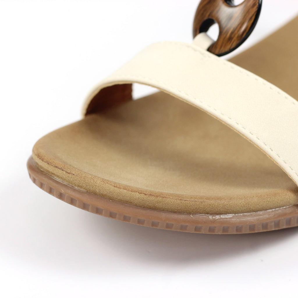 Brava White Sandal