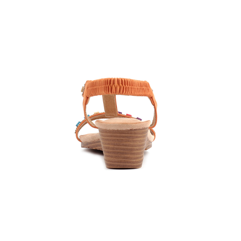 Reese Orange Sandal