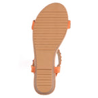 Reese Orange Sandal