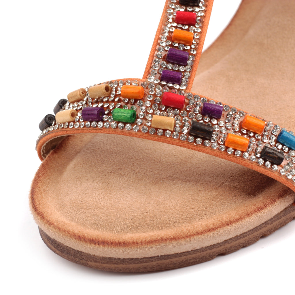 Reese Orange Sandal