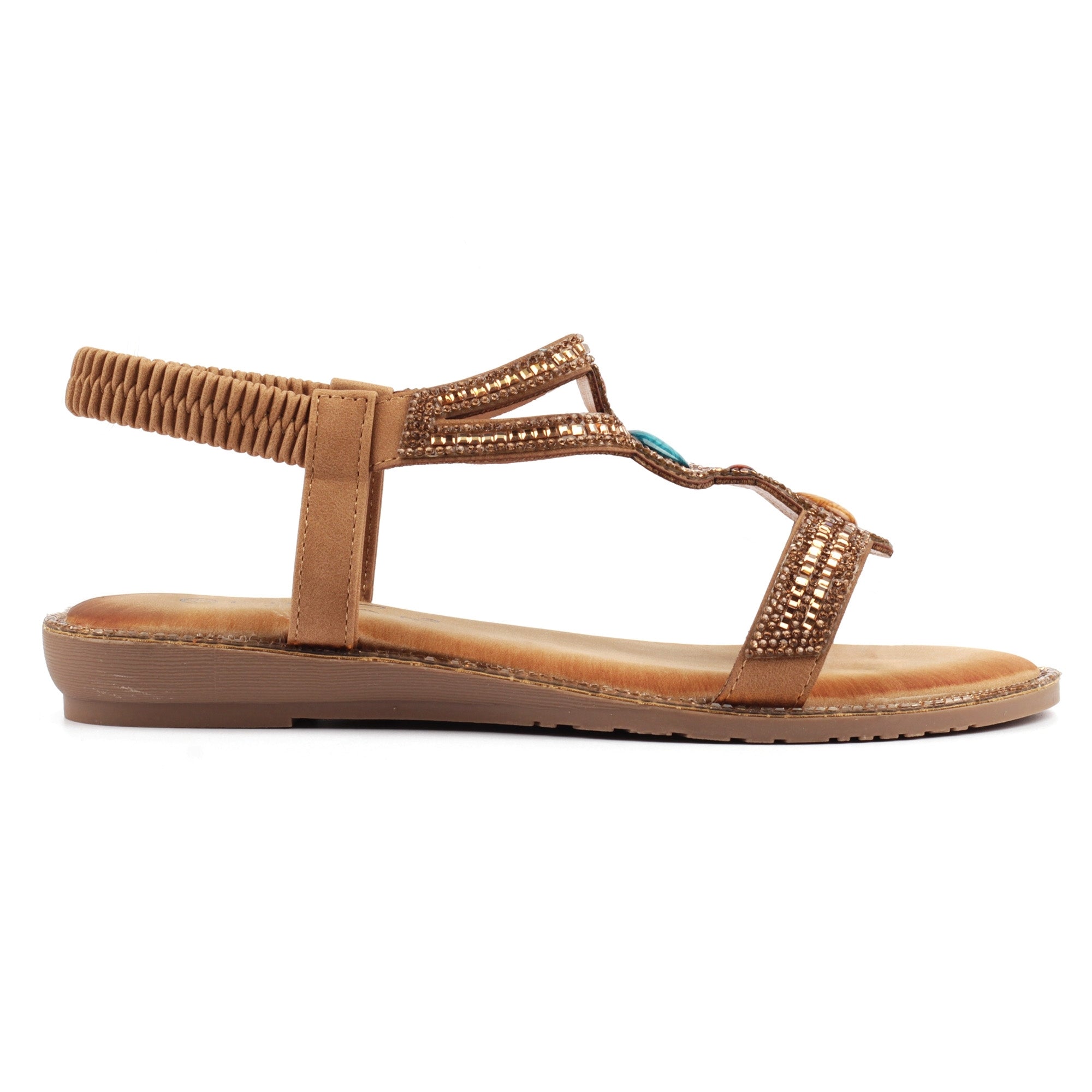 Calista Bronze Sandal