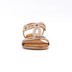 Indigo Pink Wide Fit Sandal