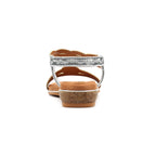 Jordan Silver Wide Fit Sandal