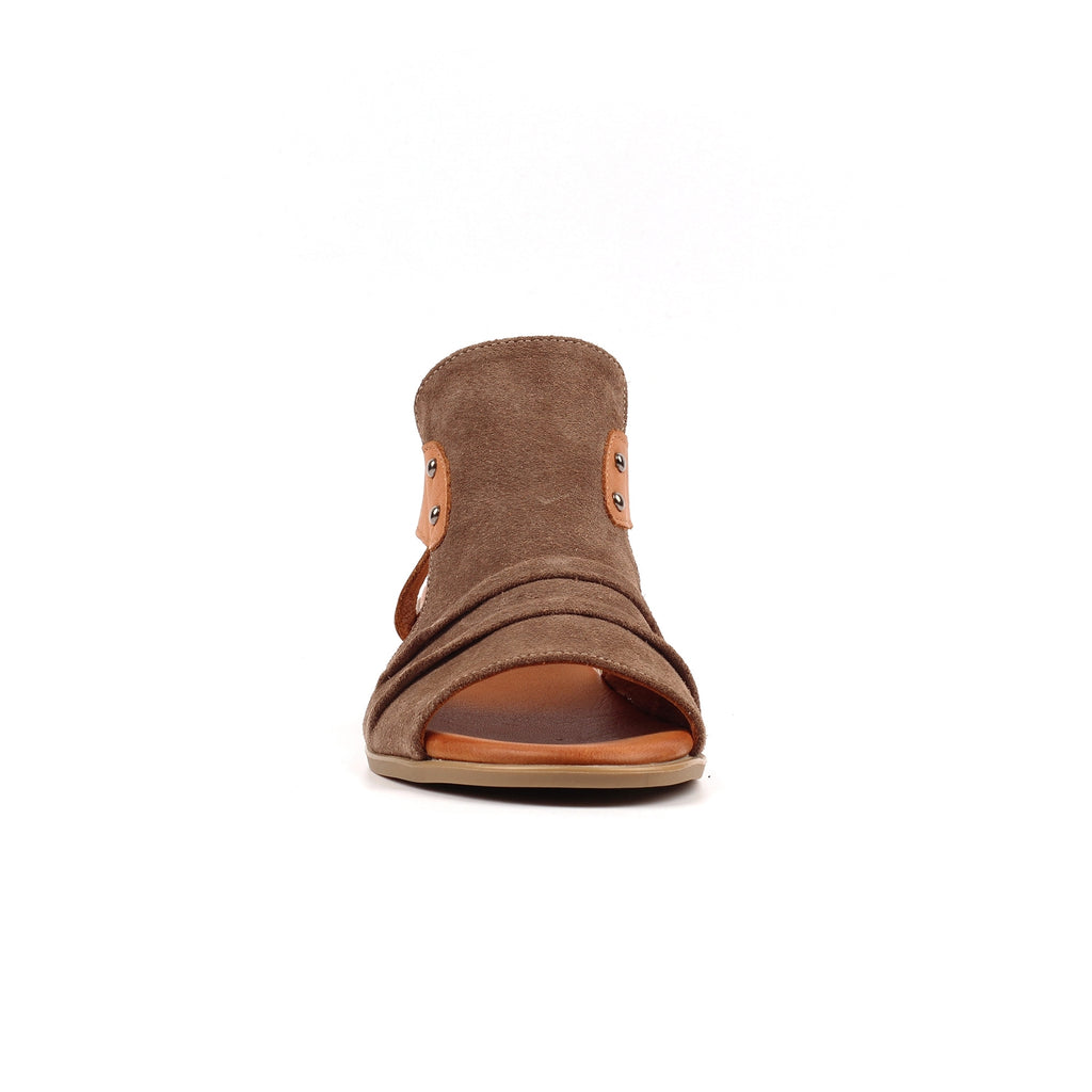 Jayleen Taupe Leather Sandal