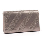 Emmerline Pewter Clutch