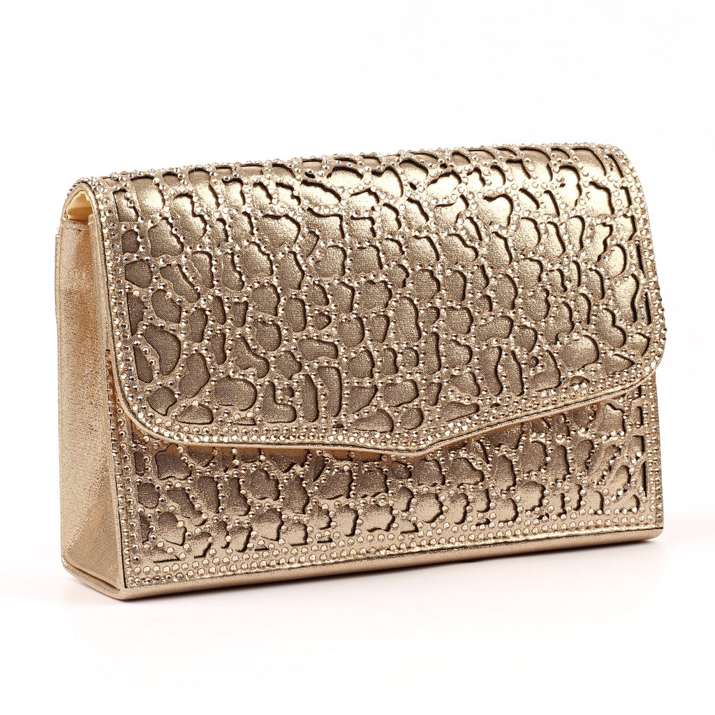 Ramona Gold Handbag