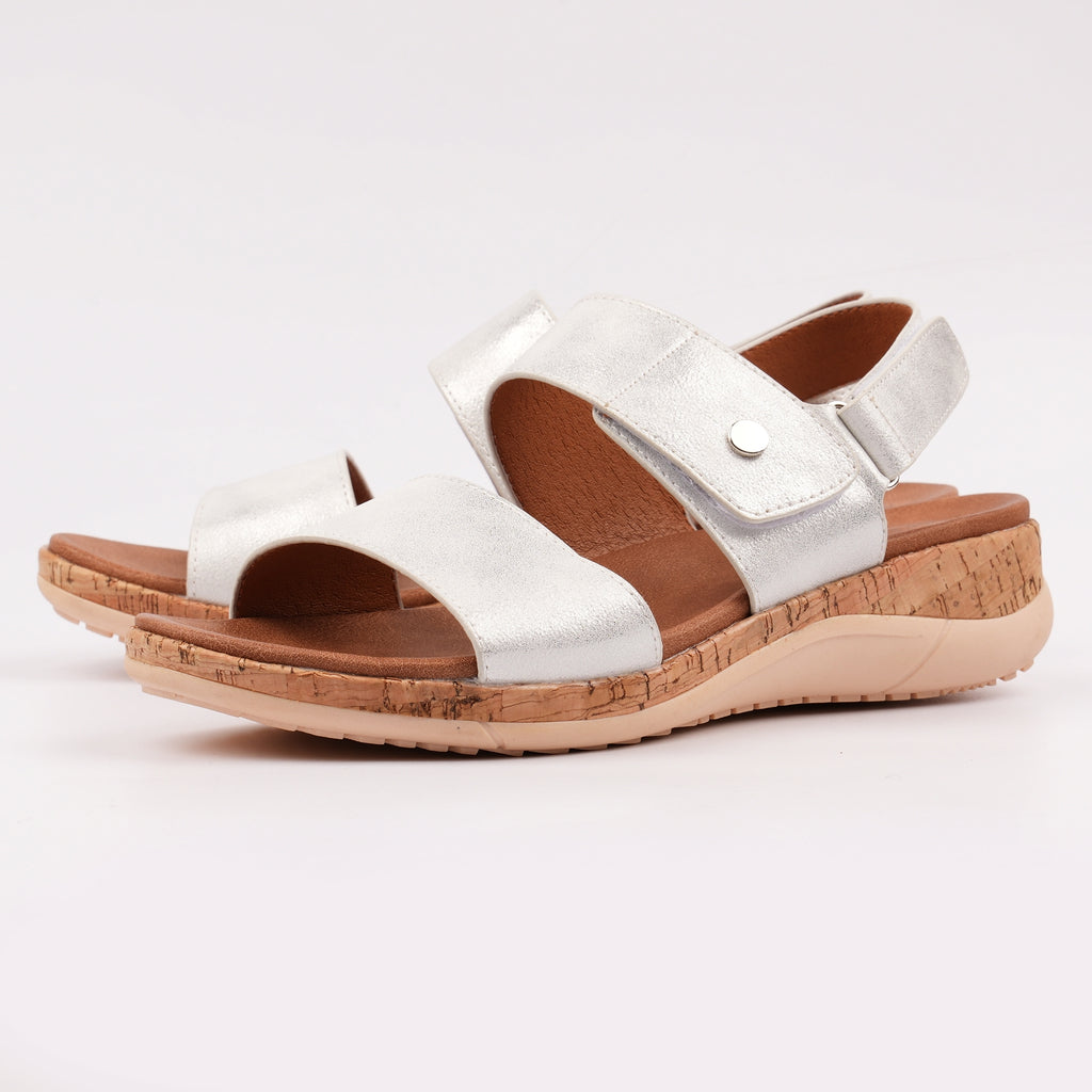 Riley Silver Sandal