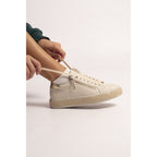 Hallie Beige Trainer