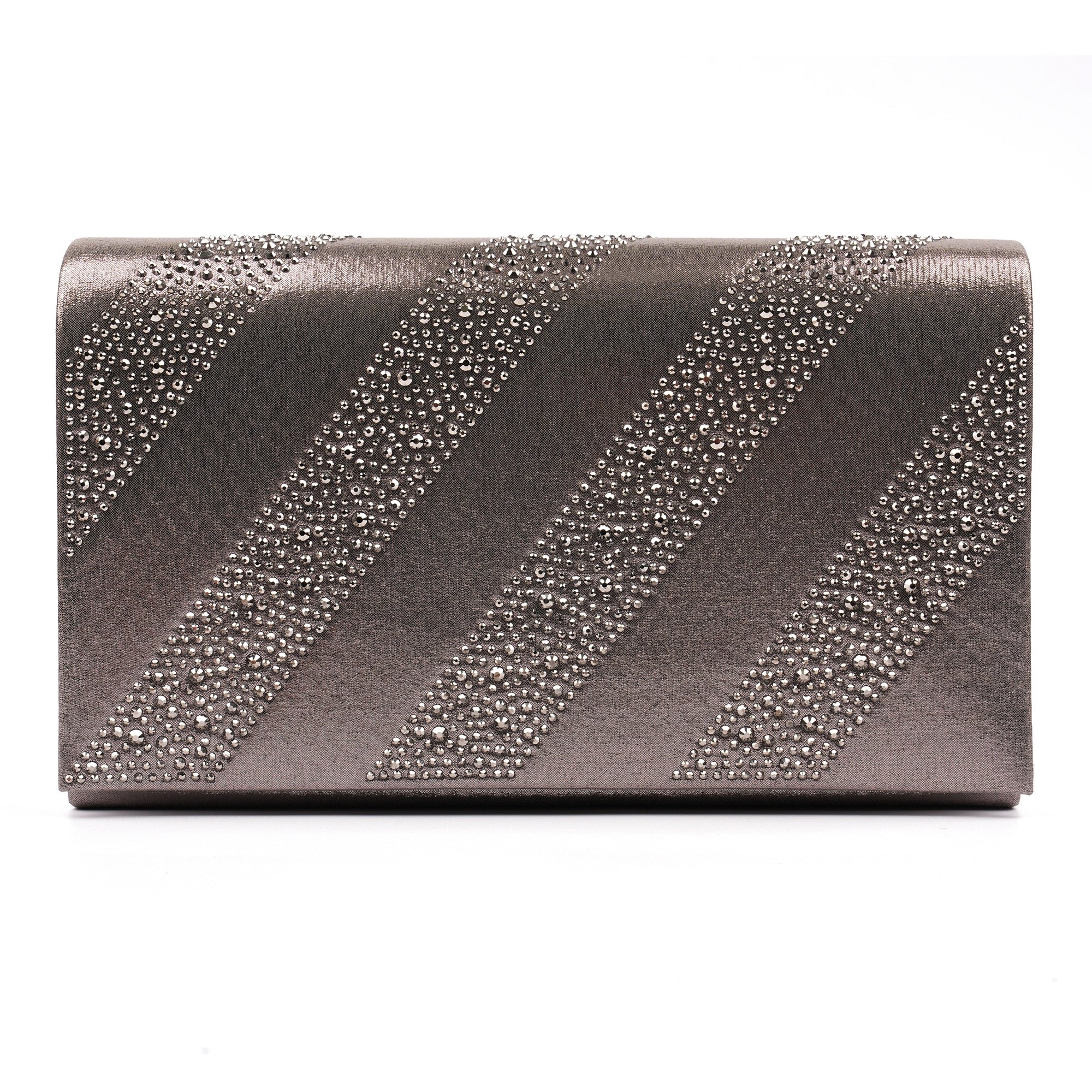 Emmerline Pewter Clutch