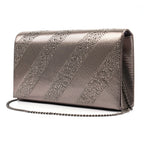 Emmerline Pewter Clutch