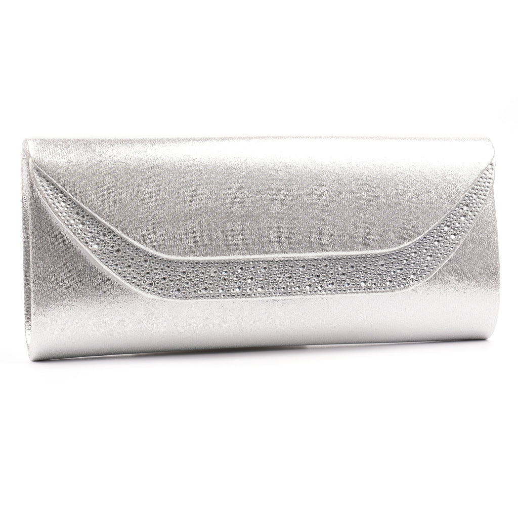 Nancy Silver Handbag