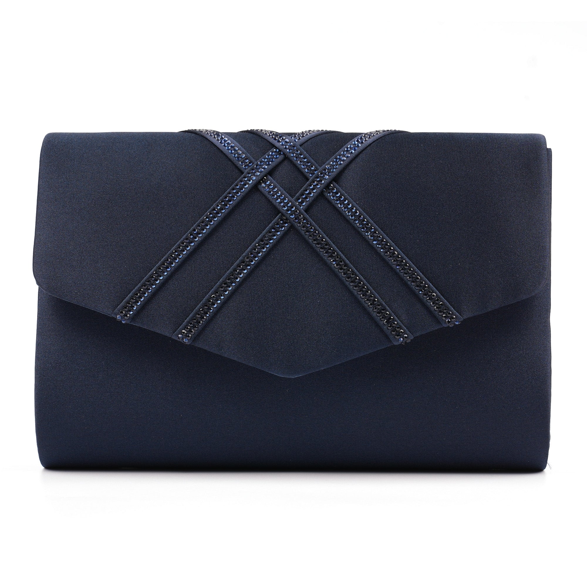 Priscilla Navy Handbag
