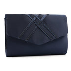 Priscilla Navy Handbag