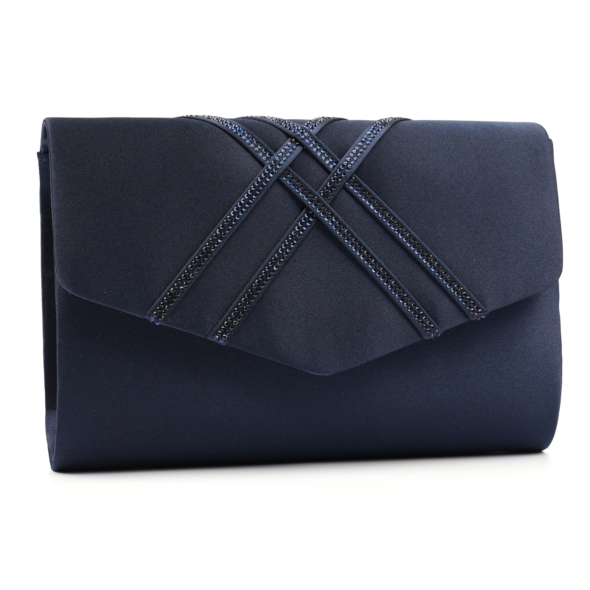 Priscilla Navy Handbag