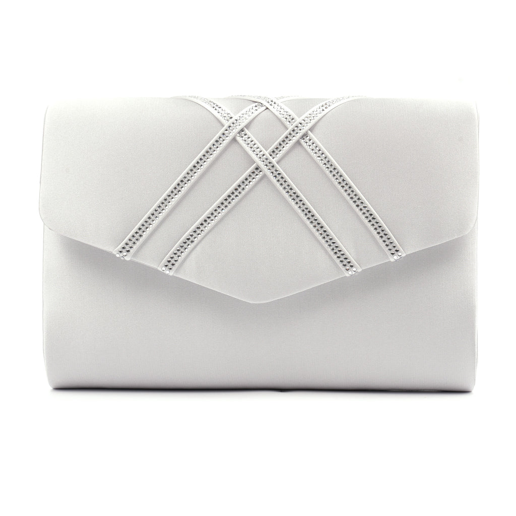 Priscilla Silver Handbag