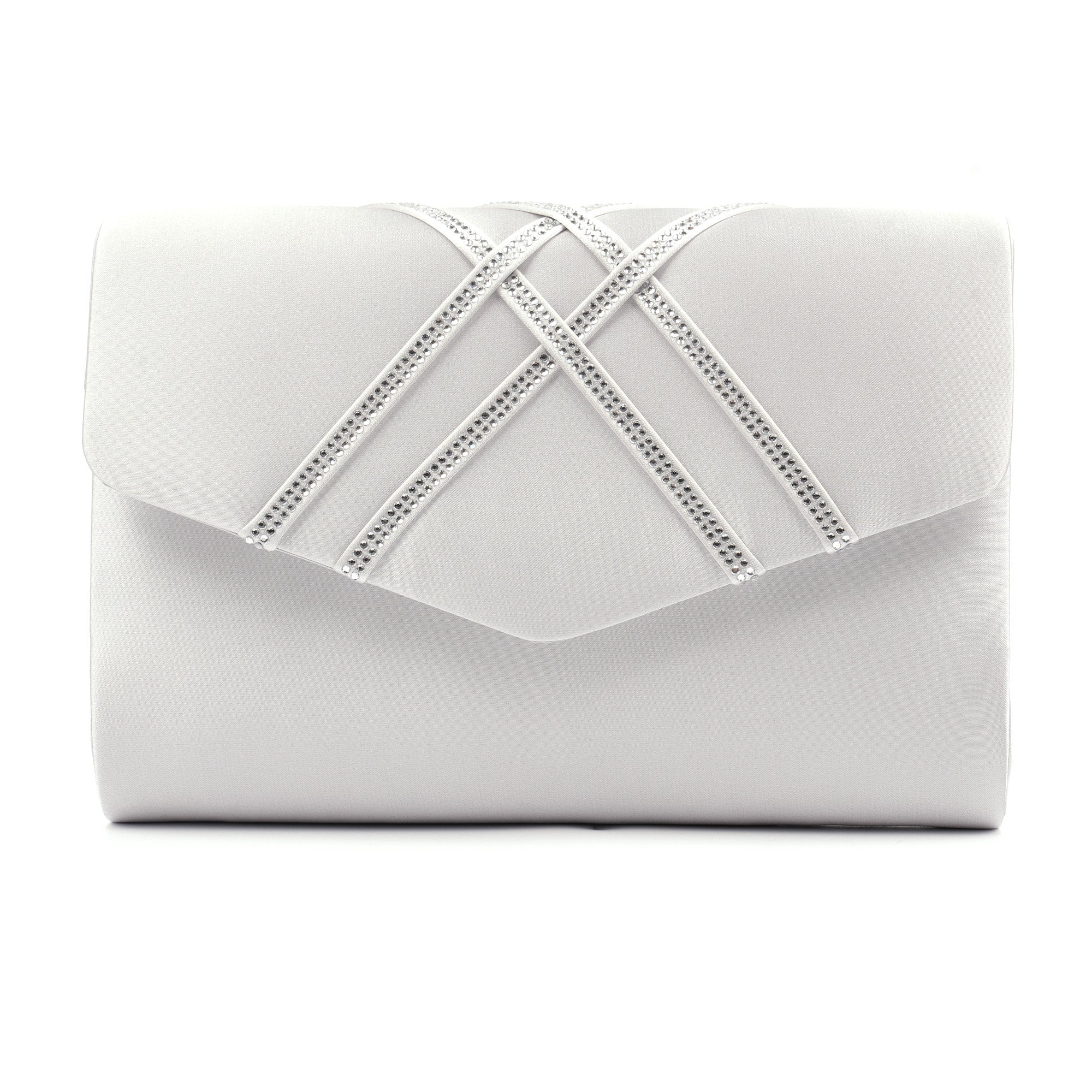 Priscilla Silver Handbag