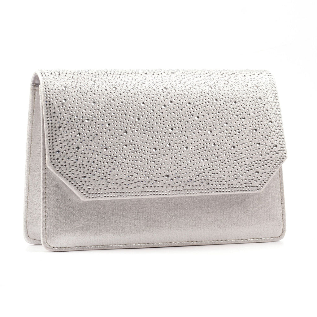 Rihanna Silver Handbag