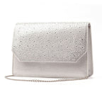 Rihanna Silver Handbag