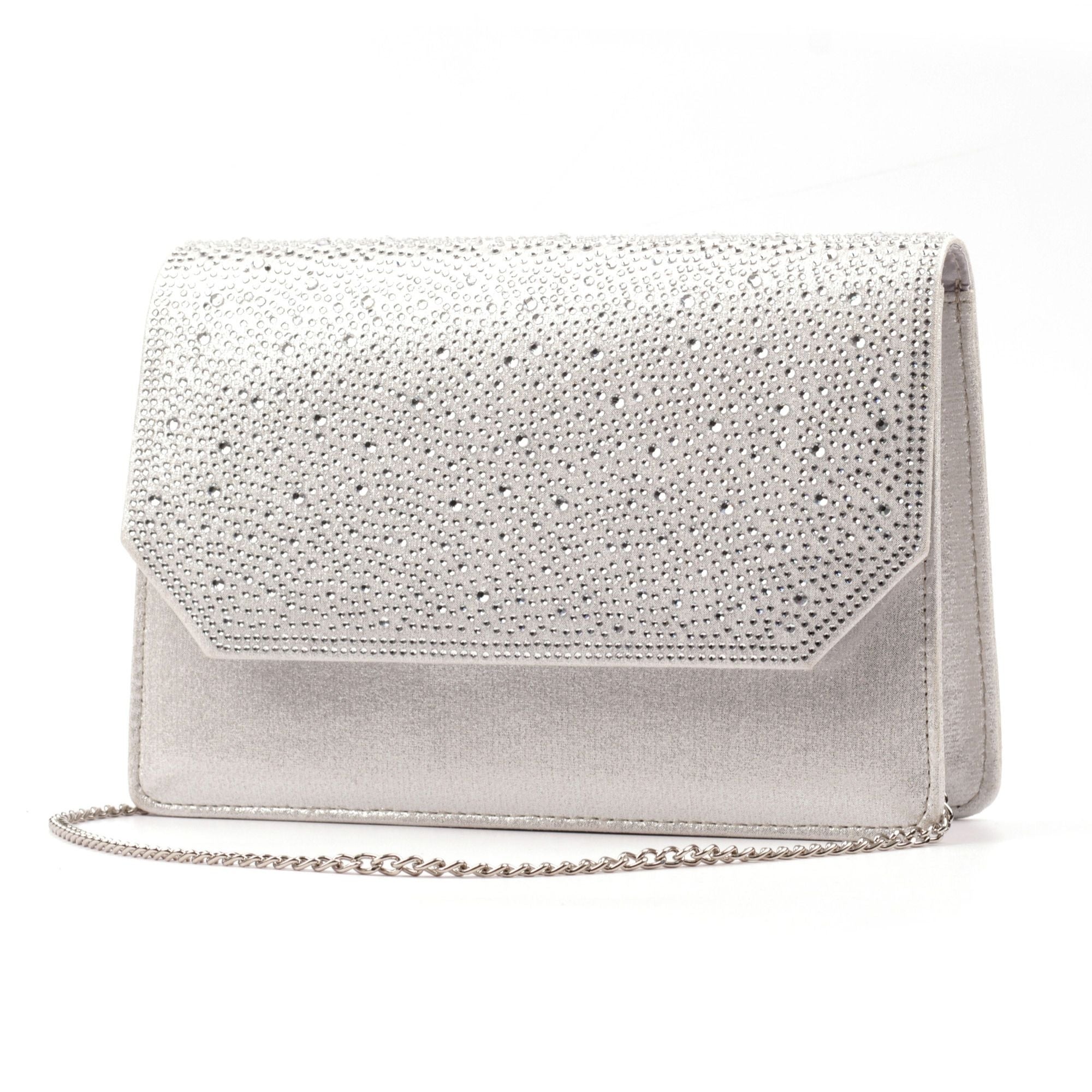 Rihanna Silver Handbag