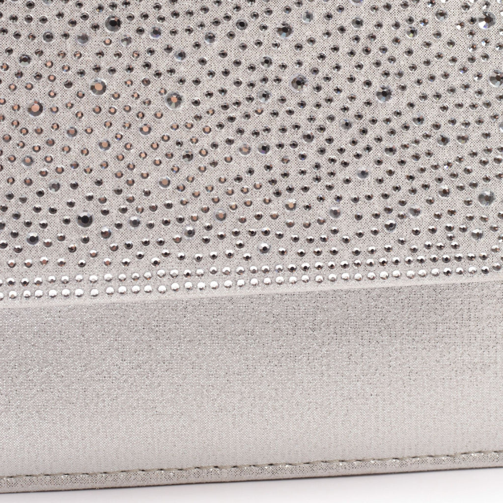 Rihanna Silver Handbag