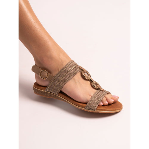 Mila Khaki Sandal