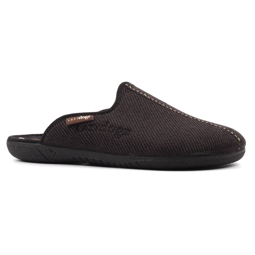 Paul Black Mule Slipper