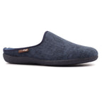 Graham Navy Mule Slipper