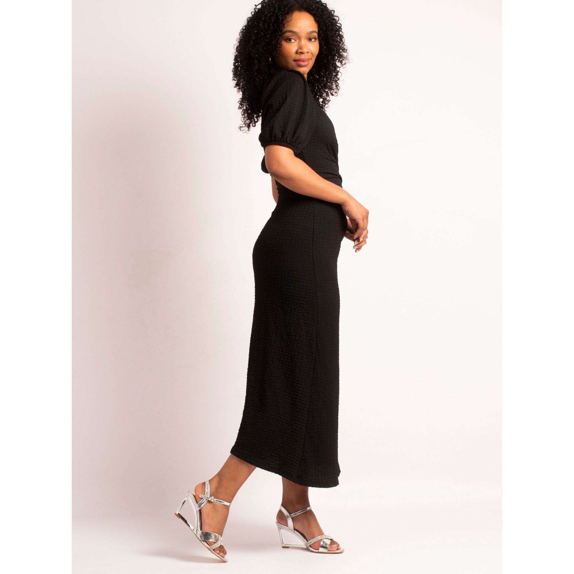 Nadine Silver Sandal