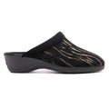 Glenda Black Slipper