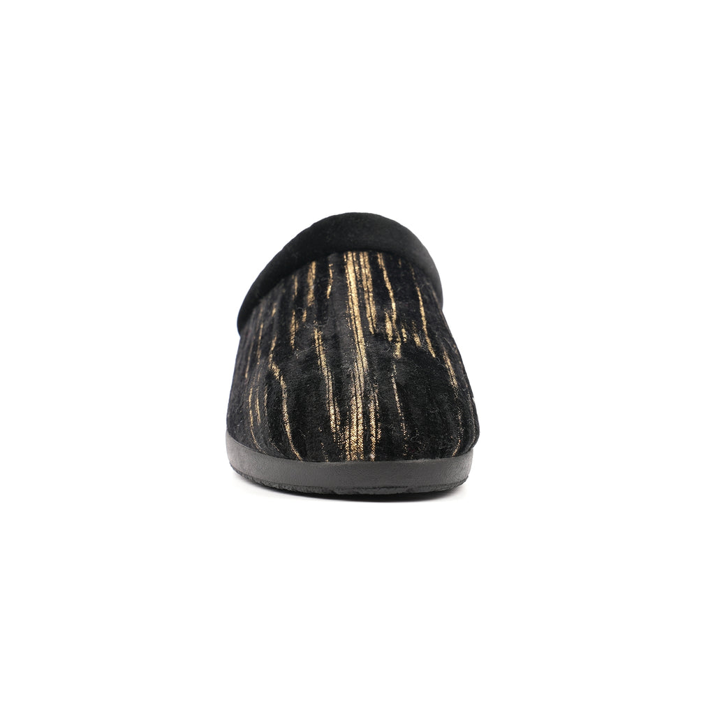 Glenda Black Slipper