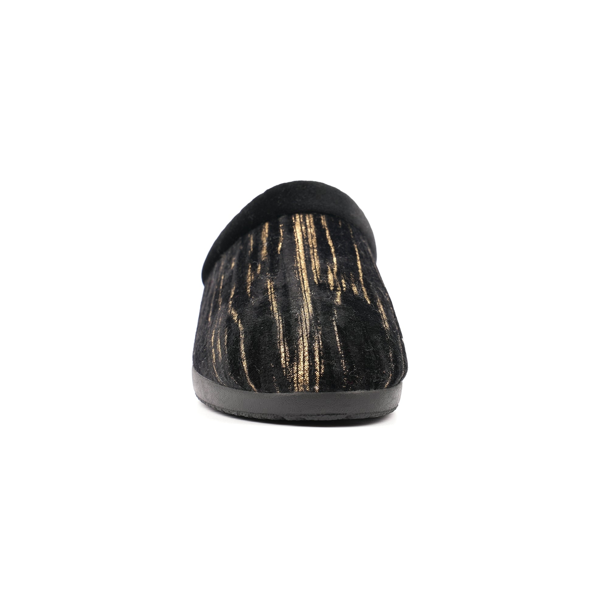 Glenda Black Slipper