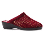 Glenda Burgundy Slipper