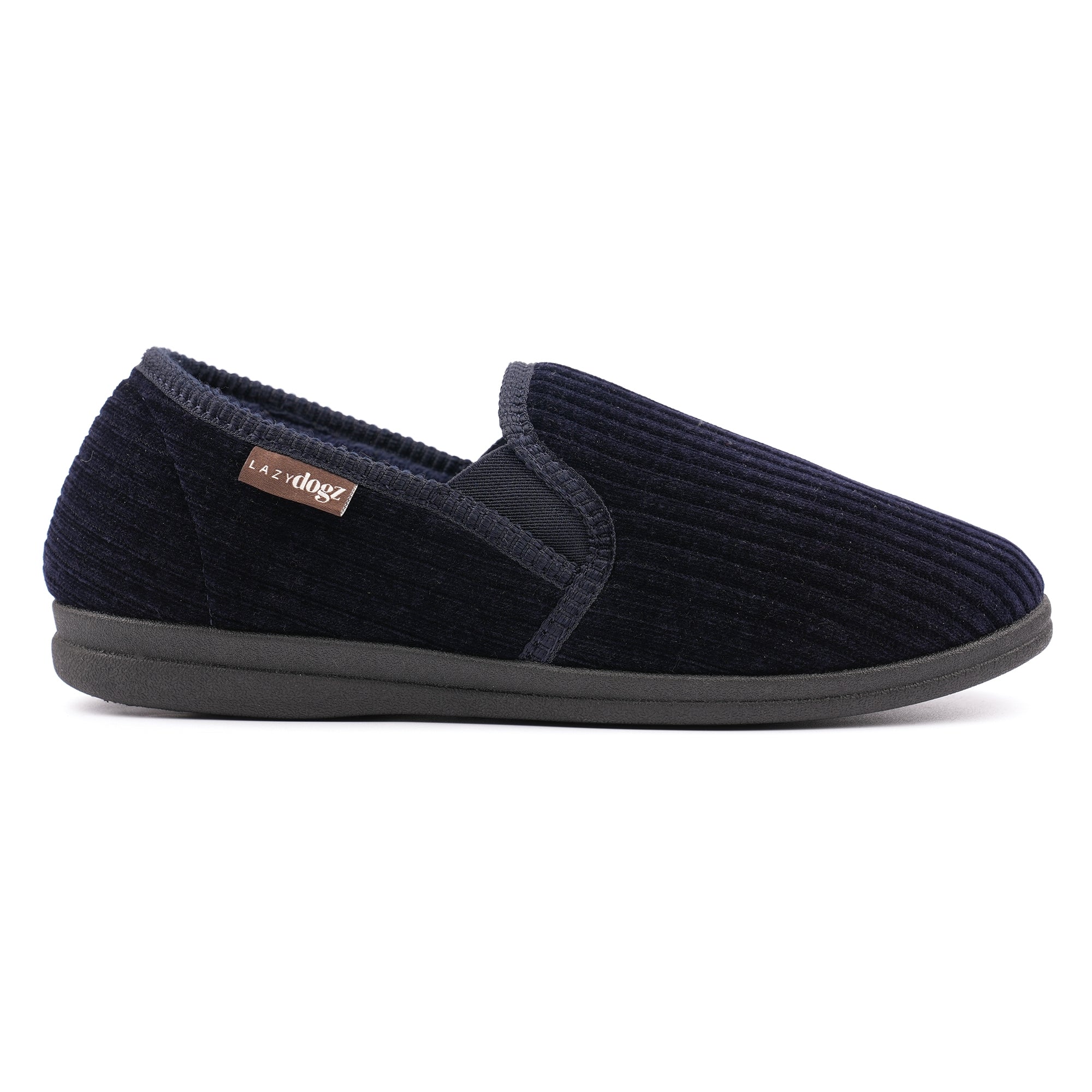 Lazy Dogz Ryan Navy Slipper