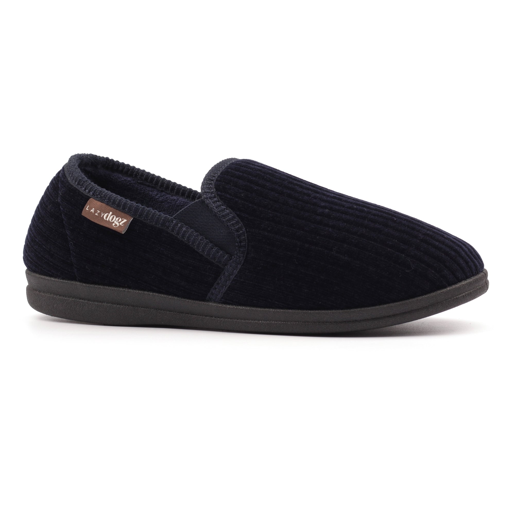 Lazy Dogz Ryan Navy Slipper