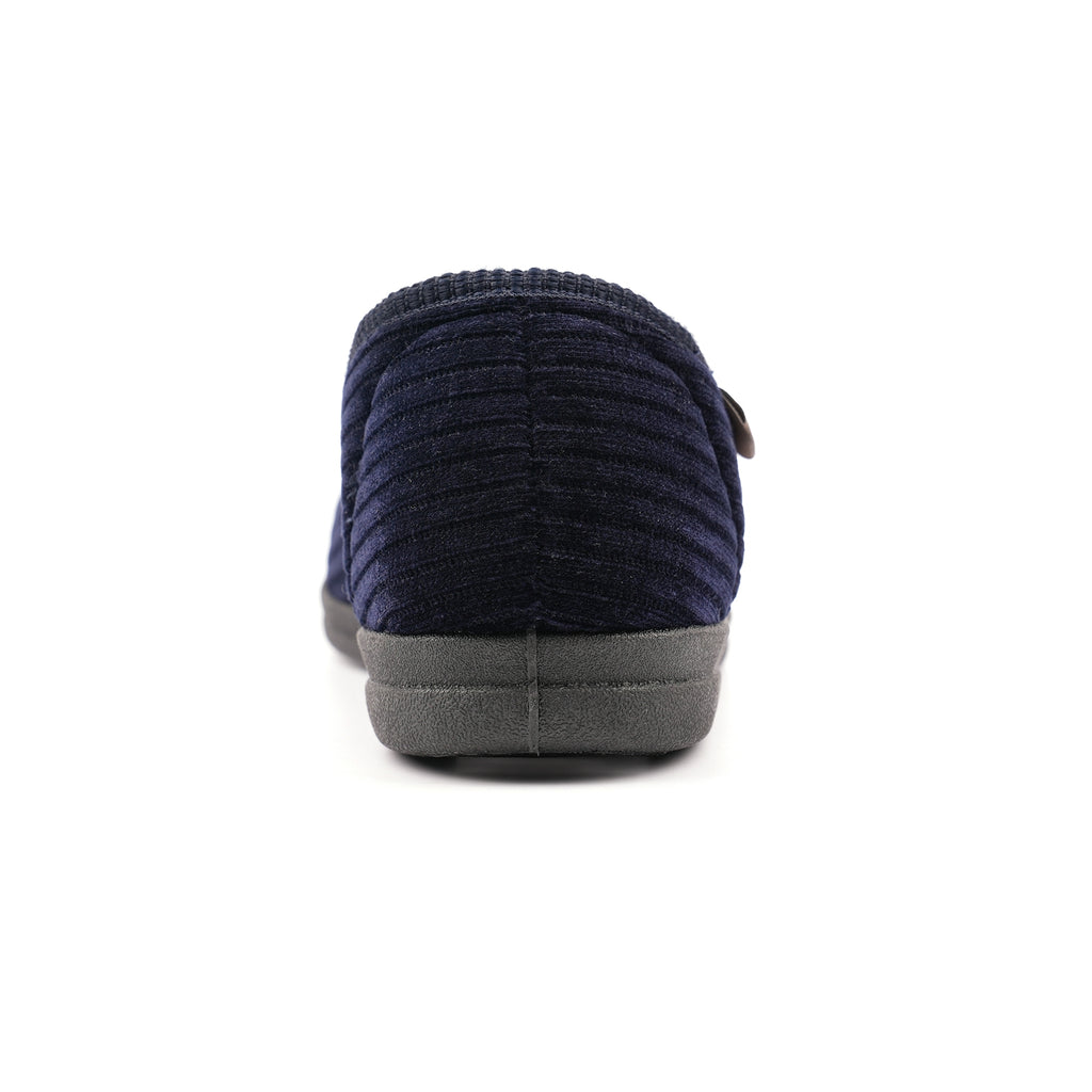 Lazy Dogz Ryan Navy Slipper