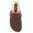 Lazy Dogz Palmer Brown Mule Slipper