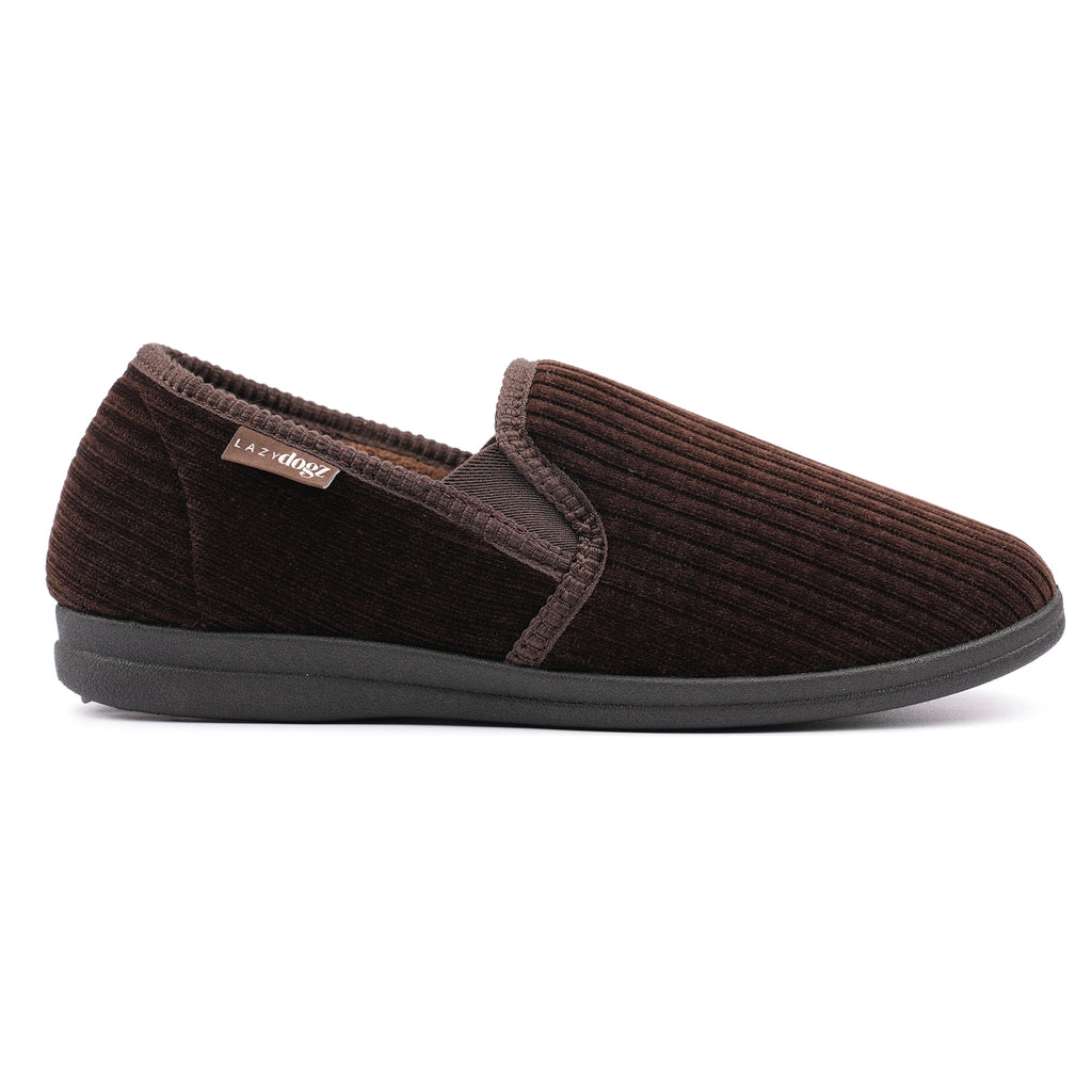 Lazy Dogz Ryan Brown Slipper