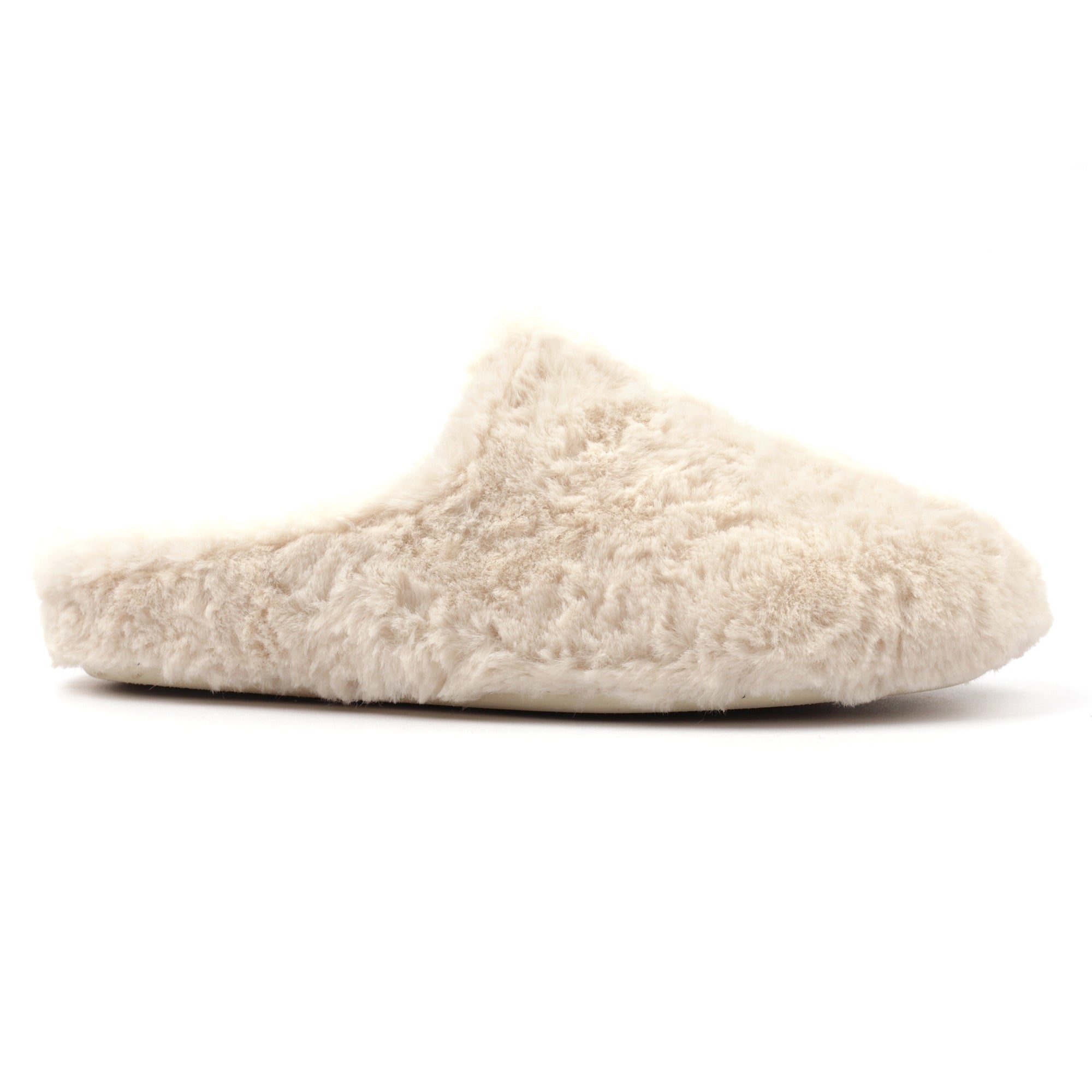 Inga Cream Mule Slipper