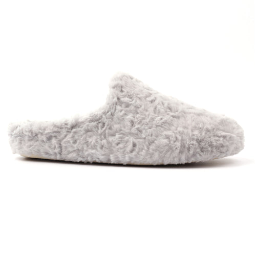 Inga Lightt Grey Mule Slipper