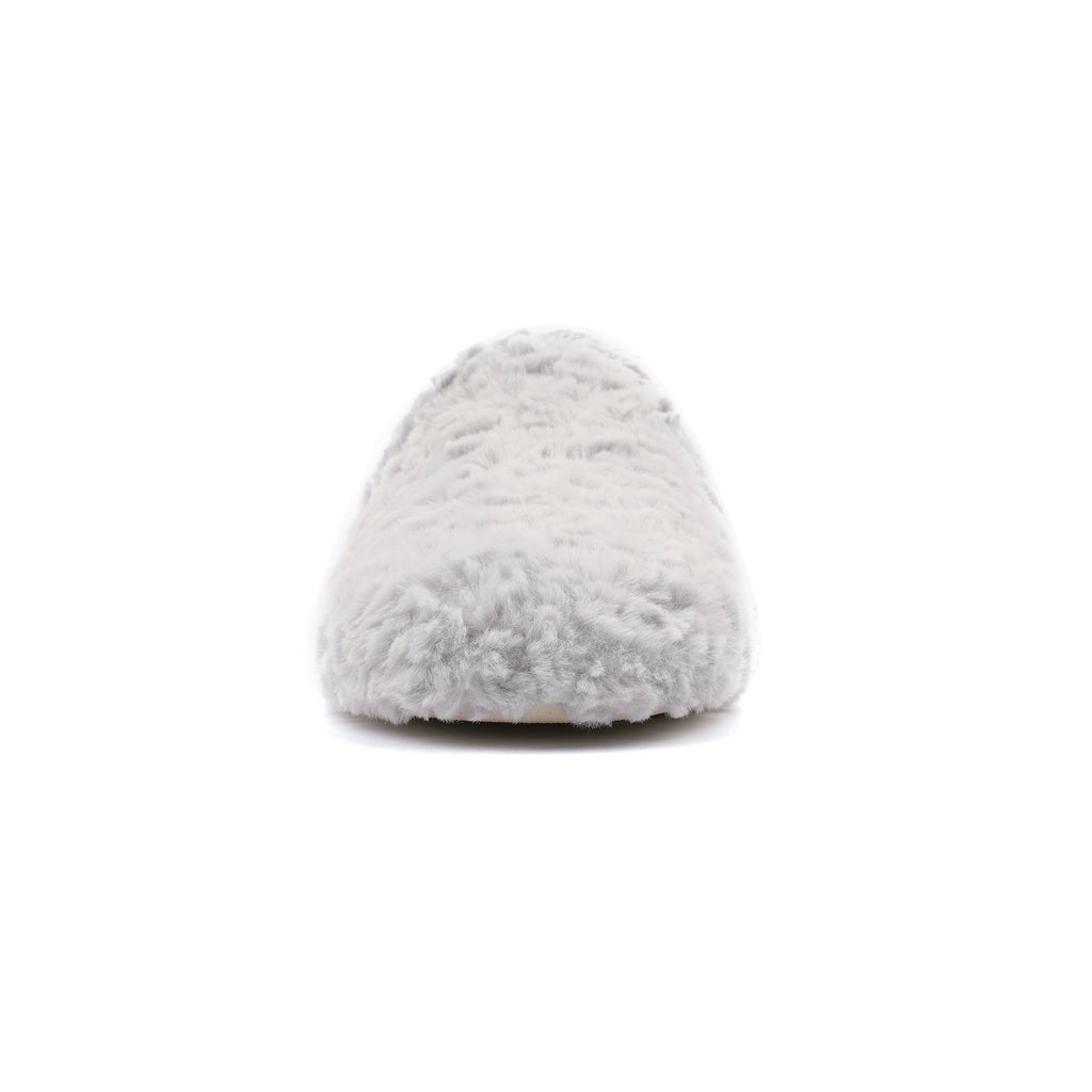 Inga Lightt Grey Mule Slipper
